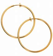 Image result for Claire's Clip On Hoop Earrings
