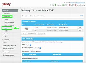 Image result for Xfinity Router Wifi Password