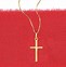 Image result for Italian Cross Gold Necklace