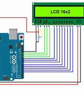 Image result for Arduino LCD Schematic