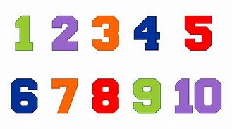 Image result for Big Letters and Numbers