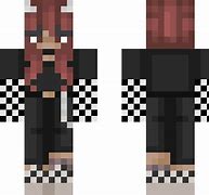 Image result for Grunge Girl Minecraft Skin Layout