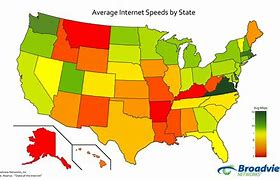 Image result for Internet Speed Map