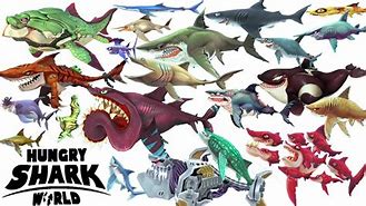 Image result for All Sharks in Hugry Shark World