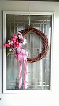 Image result for Glass Door Wreath Hanger