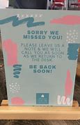 Image result for Away From Desk Sign Printable