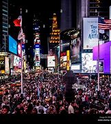 Image result for Crowds of People Times Square