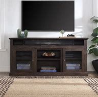 Image result for TV Stand 65-Inch Brown