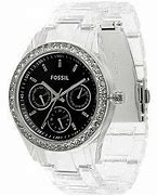 Image result for Fossil Clear Watch