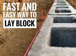 Image result for Laying Concrete Blocks