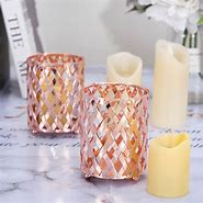 Image result for Rose Gold Votive Holder