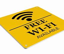 Image result for FreeWifi Signs
