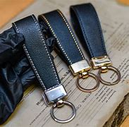 Image result for leather keychain chain holders