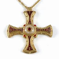 Image result for Cross Necklace Gold Medievel