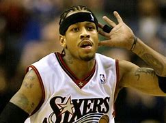 Image result for Allen Iverson Hall of Fame with High School Coach