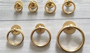 Image result for Brass Pull 2 Inch Furniture Knobs