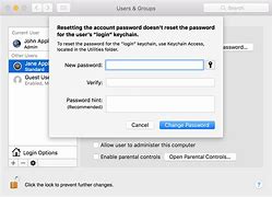 Image result for How to Change Password On Mac