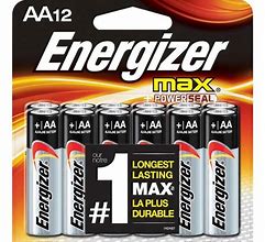 Image result for Energizer AA Batteries 12 Pack