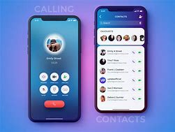 Image result for Phone Contact List UI