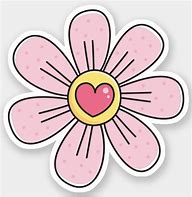Image result for Cute Animated Flower Stickers