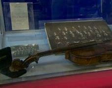 Image result for Titanic Violin Display