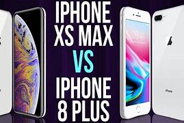 Image result for Compare iPhone 8 Plus and XS Max