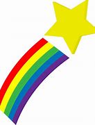 Image result for Shooting Star Template Rainbow