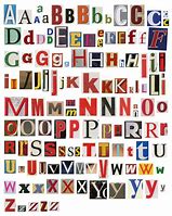 Image result for Early 2000s Letters