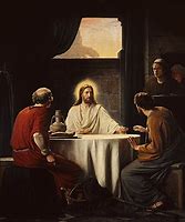 Image result for Jesus at Emmaus