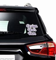 Image result for Static Cling Auto Decals