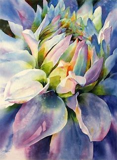 Susan Crouch watercolor: | Flower art, Watercolor flowers, Flower painting