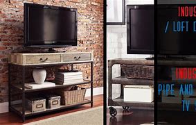 Image result for DIY Industrial TV Stand