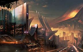 Image result for Future Factory Concept Art