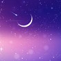 Image result for Purple Moon and Stars Wallpaper