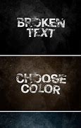 Image result for Broken Text Logo Design