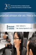 Image result for Examples of Admission Order Sets
