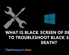 Image result for Black Screen of Death