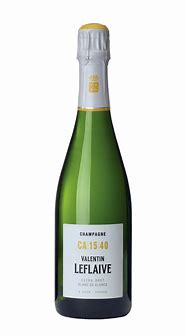 Image result for Valentin Leflaive Champagne Blanc Blancs Extra Brut