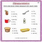 Image result for Maths Measurement Worksheets