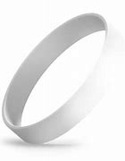 Image result for White Rubber Wristbands