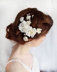 Image result for White Flowers for Hair