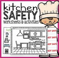Image result for Kitchen Safety Rules Worksheets
