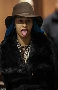 Image result for Cardi B Tongue Out