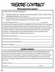 Image result for Theatre Contract Template
