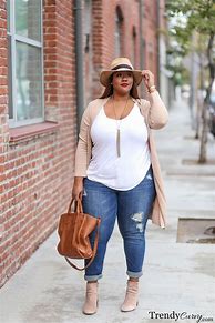 Image result for Casual Style for Plus Size Women