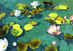 Image result for Lily Pad Wallpaper Aesthetic