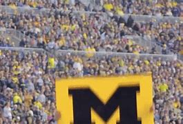 Image result for Michigan Football Go Blue Banner