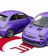 Image result for Purple Fiat 500
