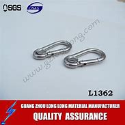 Image result for Stainless Steel Snap Hook Clip
