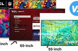 Image result for 55-Inch vs 65 Inch TV